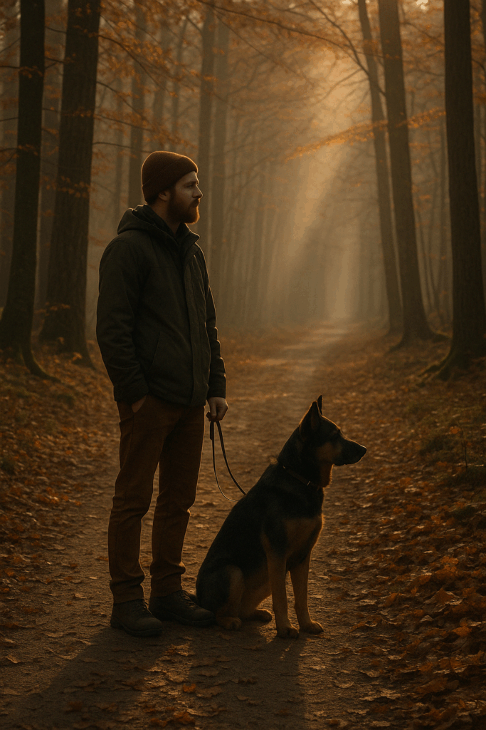 draußen schweigen im Wald – mentaler Rückzug mit ADHS